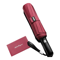 左都（ZUODU）全自动三折雨伞男士便携超大号黑色抗风暴折叠商务晴雨大伞