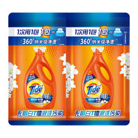 Tide汰渍洗衣液80g*10袋纳米级洁净除螨留香小样