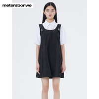 美特斯邦威半身裙长裙合集女夏季显瘦裙子潮流时尚 H款-黑色组 L 165/88A