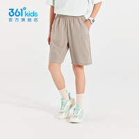 361°童装男女童梭织五分裤夏季小中大童运动裤男童短裤 风滚草1702 170 170cm