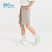 361°童装男女童梭织五分裤夏季小中大童运动裤男童短裤 风滚草1702 100 101cm