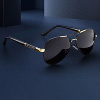 日夜两用变色墨镜男士司机驾驶偏光防紫外线太阳镜钓鱼开车镜