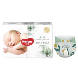HUGGIES 好奇 心钻装系列 纸尿裤 小森林款 NB4片