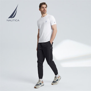 诺帝卡（NAUTICA）男装夏季款无忧搭休闲男女同款多色纯棉短袖T恤TE2101