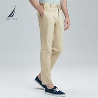 诺帝卡（NAUTICA）诺帝卡男装直筒微弹力梭织长裤休闲裤男PC1201 1TS米色 34