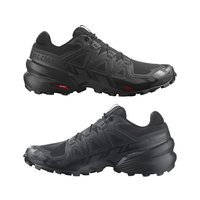 Salomon越野跑鞋男宽鞋SALOMON SPEEDCROSS 6 WIDE速度交 (L41744000)ブラック/ファントム