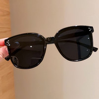 独宝 儿童遮光墨镜夏季防紫外线黑色时尚潮流百搭眼镜男女童防晒太阳镜