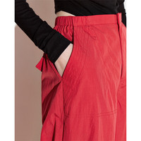  TOYOUTH/初语 压褶设计 女士休闲裤