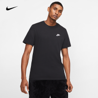 NIKE 耐克 刺绣柔软纯棉T恤 SPORTSWEAR CLUB