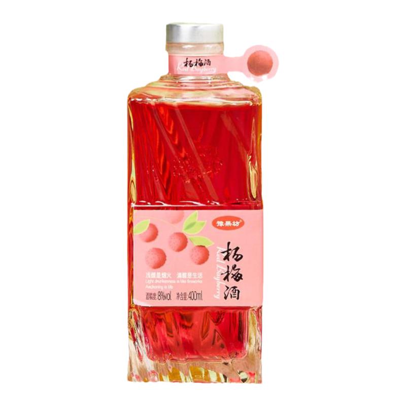 【大容量400ml】果酒女士低度甜酒微醺青梅杨梅桂花蜜桃荔枝甜酒