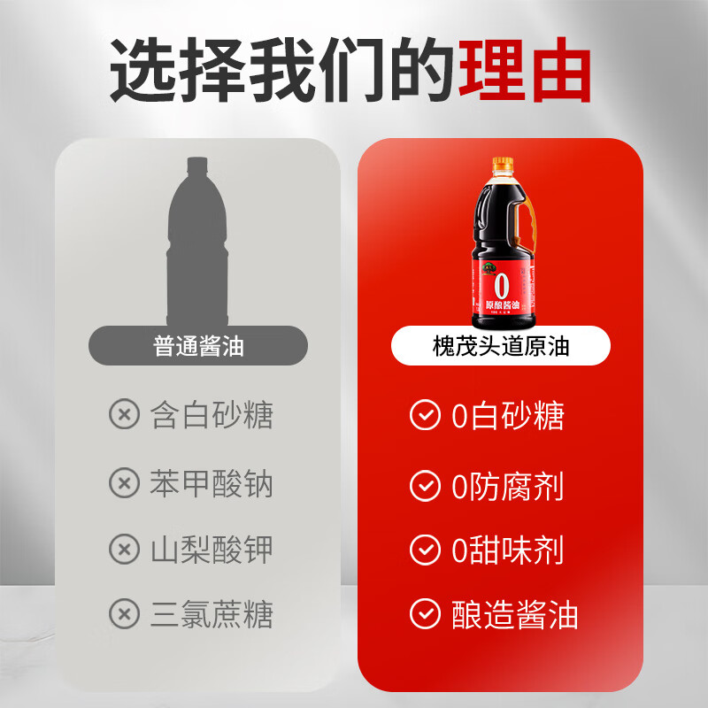  槐茂 纯粮酿造 酱油