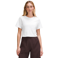 露露乐蒙lululemon丨Tie-Hem女士下摆系带高克重棉混纺 T 恤 LW3IDKS