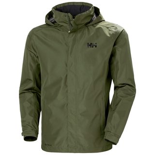 哈雷汉森Helly Hansen 防水徒步夹克 Helly Hansen Dubliner防水防风透气雨衣夹克 431 Utility Green 尺码3X-Large