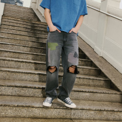 Levi's 宽松直筒 男士牛仔裤