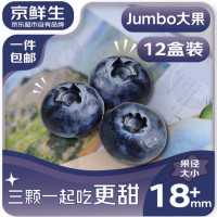 京鲜生 云南蓝莓 12盒18mm+装 125g/盒