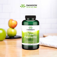 SWANSON 斯旺森 锯棕榈前列腺健康胶囊 调节DHT 呵护男性健康草本萃取 250粒