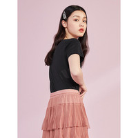 PEACEBIRD/太平鸟 简约宽松 女士T恤衫
