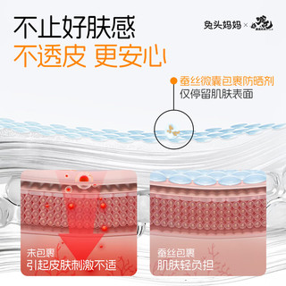  兔头 零感水润 儿童防晒乳