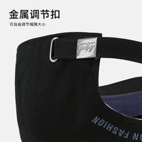 lackpard力可派帽子韩版加大加深鸭舌帽硬顶棒球帽时尚潮流男帽