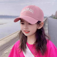 儿童棒球帽子春秋季防晒遮阳显脸小秋冬男孩女宝宝夏天户外鸭舌帽