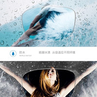 镜宴近视眼镜框架纯钛男女配度数依视路钻晶膜岩A4防蓝光镜片 配依视路钻晶【膜岩】1.60现片【清透耐用】热销