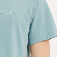 AIGLE艾高短袖T恤春夏经典款DFT速干吸湿排汗防晒户外休闲男  AW075