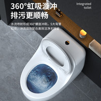 箭牌郎系列马桶虹吸漩冲大管道大座圈坐便器防臭防溅水防堵普通座便器