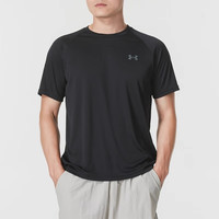 安德玛 velocity速干透气运动训练跑步宽松男短袖T恤