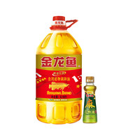 金龙鱼 食用油 黄金比例食用植物调和油6.18L+花椒油100ml*1组合