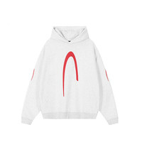 A CHOCK【Achock官方店】美式街头重磅印花情侣卫衣潮牌连帽宽松上衣男女