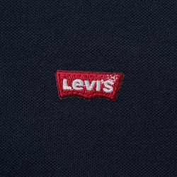 Levi's 冰酷系列25年男士经典针织休闲简约短袖Polo衫 藏青色 004KC-0002 S