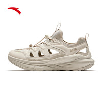 安踏(ANTA)【探林】溯溪鞋沙滩凉鞋男女款户外徒步运动凉拖鞋 白垩色/青烟灰-3 (女款) 42.5 (男9码)