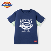 DICKIESDickies童装儿童短袖t恤夏季男童吸湿速干防晒衣小童抗菌亲肤夏装
