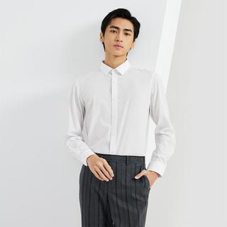【含莫代尔】利郎长袖衬衫男商务正装春季微弹男式衬衫
