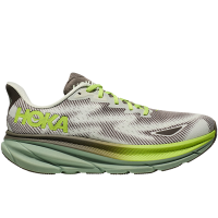 HOKA ONE ONE男款春季克利夫顿9防水版路跑鞋CLIFTON 9 GTX透气 板岩色/芦荟绿 45