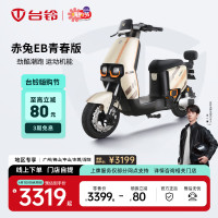 台铃 电动车赤兔EB青春版电动自行车新国标可上牌电瓶车长续航通勤代步 请到店选购颜色
