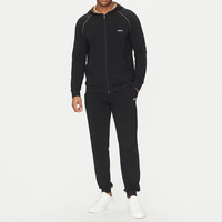 Hugo Boss 黑标 男士时尚休闲简约字母LOGO连帽开衫卫衣 50515313 10259900 6