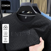 百亿补贴：COMGM 男士长袖提花圆领卫衣
