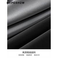 红袖垂感缎面半身裙秋季2024女装小众显瘦气质压褶侧拉中长鱼尾裙 黑050 S