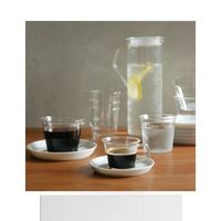 KINTO 冷水壶水壶1.2升21677玻璃带把耐高温泡茶水壶