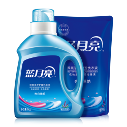 Bluemoon 蓝月亮 洗衣液 3斤 1kg*1瓶+500g*1袋 薰衣草香