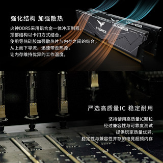  Team/十铨 支持expo/xmp DDR5内存条