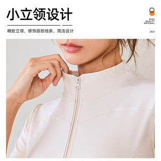 VICTORIATOURIST运动套装女轻薄透气裸感立领上衣高弹跑步健身瑜伽两件套 （基础款） 【建议115-130斤】