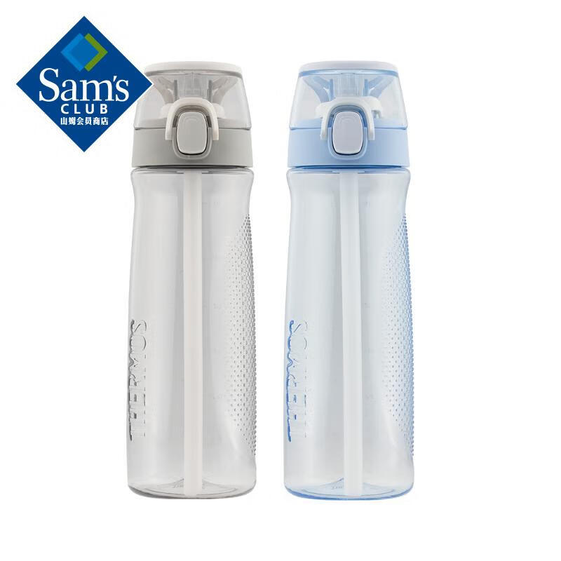 Tritan运动吸管瓶套组 700mLX2 700ml 2个