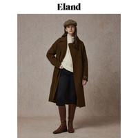 ELAND【焱姜牛仔】衣恋牛仔裤女舒适修身显瘦直筒裤2024冬季新款