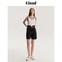 ELAND衣恋秋冬时尚百搭休闲通勤T恤 象牙白/白色(39)Ivory L/170