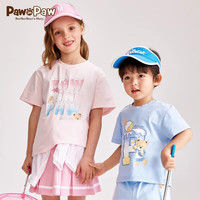 PawinPaw【限时特价2.0】小熊童装24年夏男女童冰激凌凉感短 Ivory象牙色/39 140 cm
