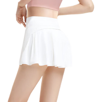 小野和子半身裙女高腰短裙春秋户外运动健身瑜伽城市轻户外a字百褶裙