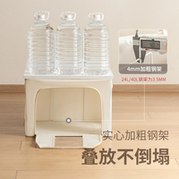 懒角落衣服收纳箱布艺特大号衣物整理箱棉被收纳盒可视化折叠百纳箱储物 三面开口、可水洗-灰色66L