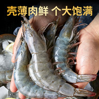 【烈儿宝贝】大黄鲜森泰国大虾26/30鲜活速冻白虾500g*3盒